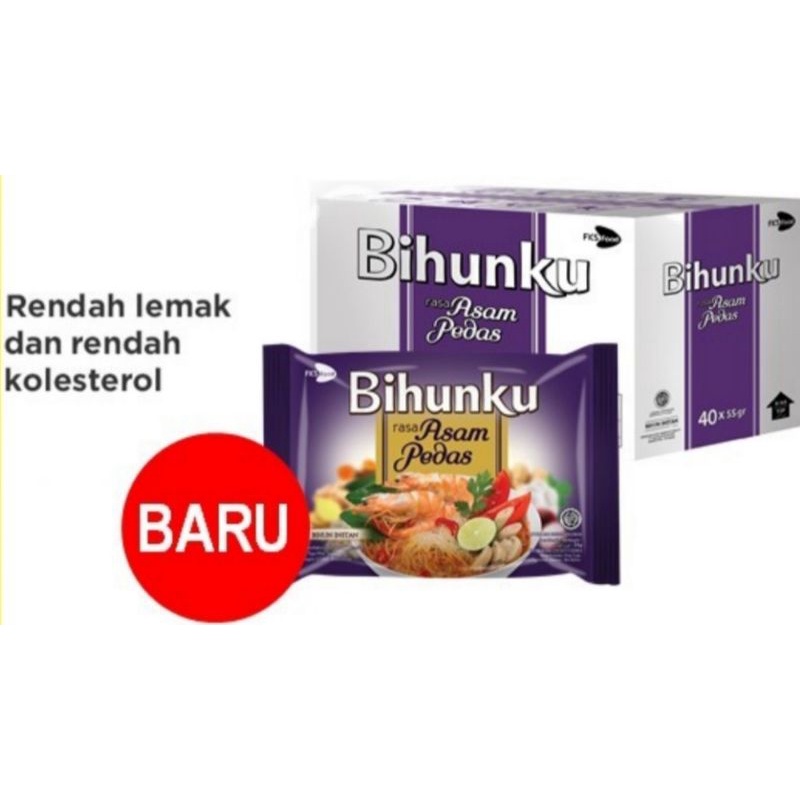 

Bihunku Asam Pedas 1 dus isi 40 pcs
