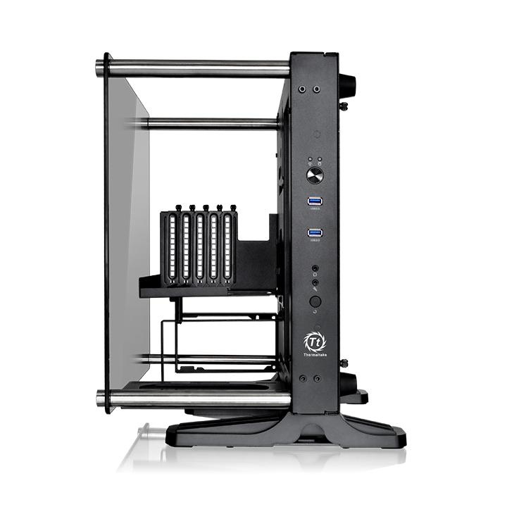 Thermaltake Casing Core P1 TG Mini ITX Wall-Mount Chassis