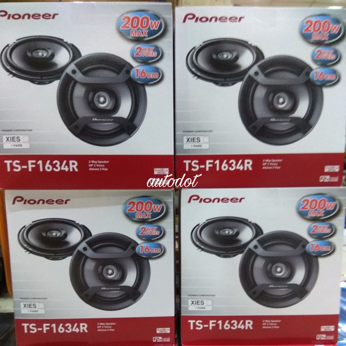 Speaker Mobil Pioneer TS F1634R / Ts f1634r / Speaker Pioneer/ Pioneer