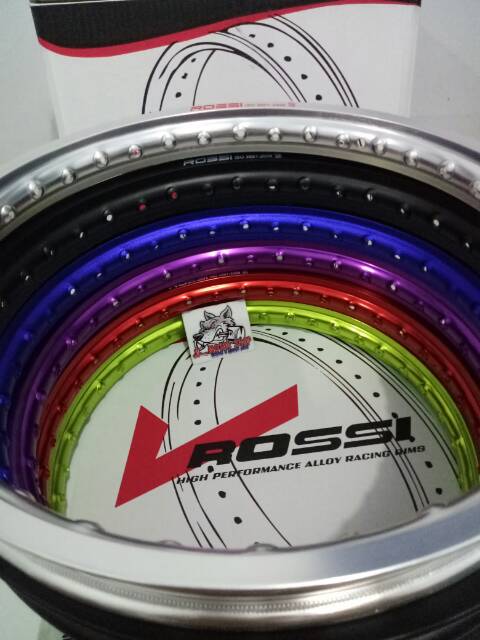 Sepasang Velg Rossi 140 140 Ring 17