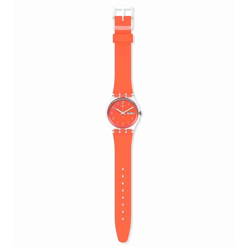 SWATCH GE722 - Jam Tangan Wanita - Red Away - Orange