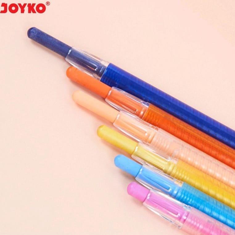 

→ Crayon Joyko Putar 12 Warna - Panjang ⍐