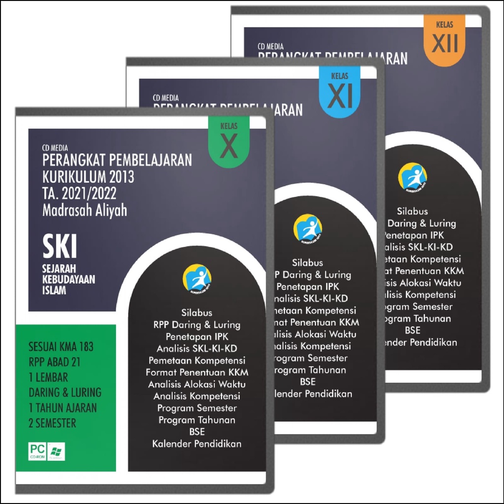 CD RPP MA SEJARAH KEBUDAYAAN ISLAM TA. 21/22 KMA 183 K13 (1 LEMBAR DARING DAN LURING)