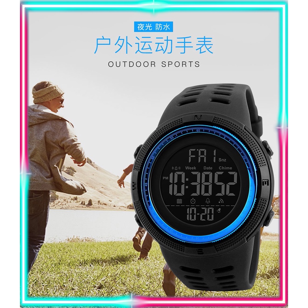 Jual [✓ COD] Jam Tangan Digital Pria SKMEI 1251 Lights Original  Indonesia|Shopee Indonesia