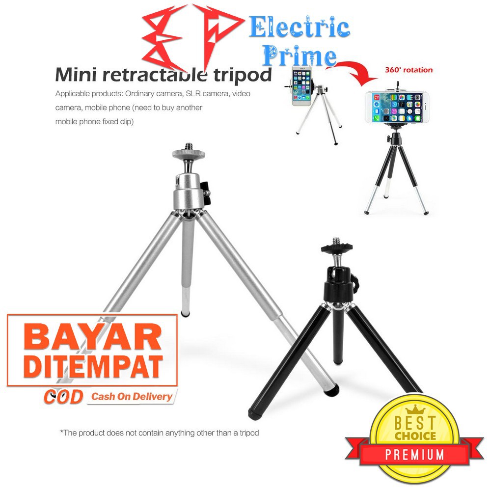 Tripod Mini Aluminium Portable TRIPLEDI Webcam Phone Kamera Gorillapod Holder Metal Stand Bracket