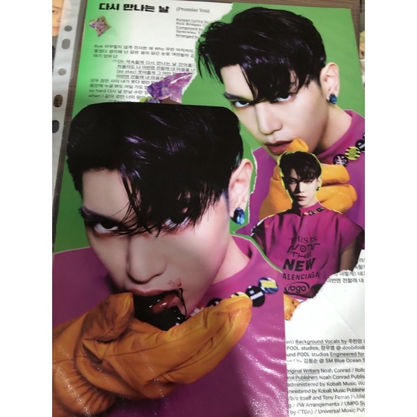 READY & PO BINDER DECO NCT STICKY/STICKER| TAEYONG DOYOUNG JOHNNY YUTA TAEIL HAECHAN JAEHYUN BINDER 