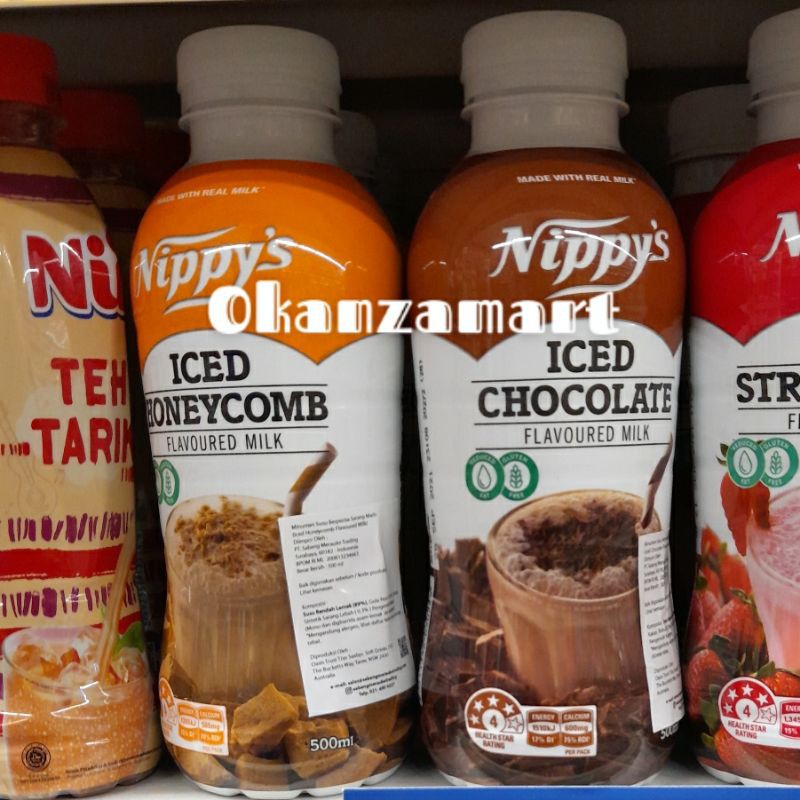 

Nippy's Nippys Iced Honeycomb/Chocolate/Strawberry/Coffee Bottol 500ml