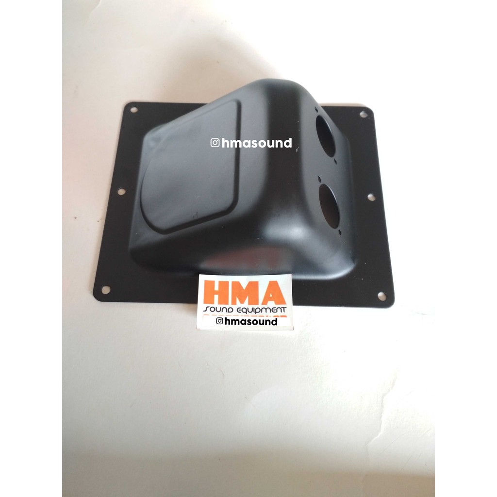 Plat Terminal Speakon Cekung Lengser Besi Import TD 040 K