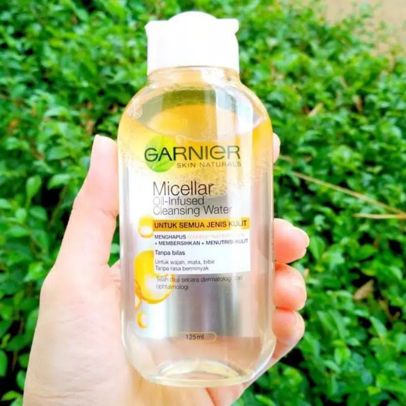 GARNIER MICELLAR OIL-INFUSED CLEANSING WATER 125ML
