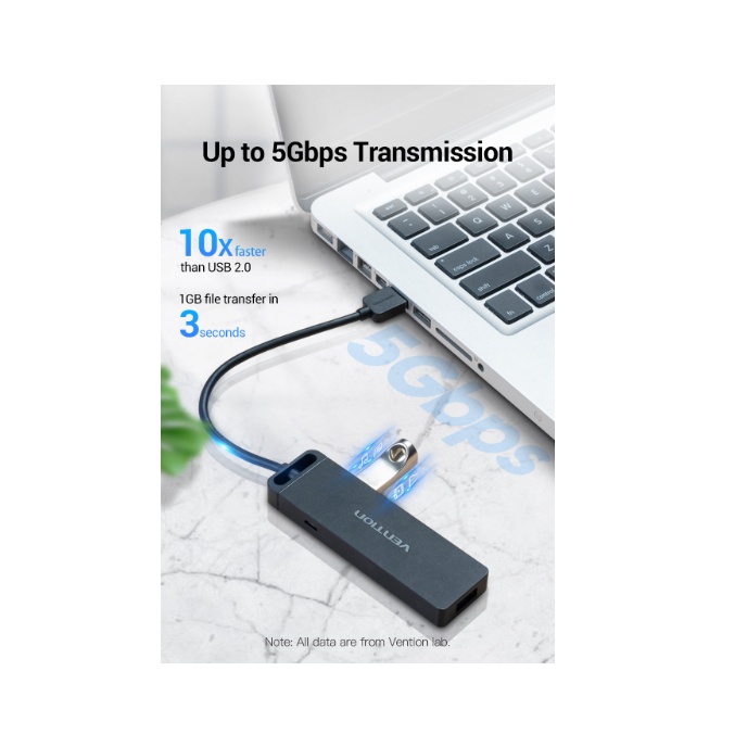 Vention High Speed USB 3.0 Hub for Windows Mac Linux EXTENSION