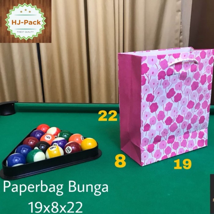 

Paperbag Paper Bag Tas Kertas Bunga 19x8x22 Goodiebag Shopping bag