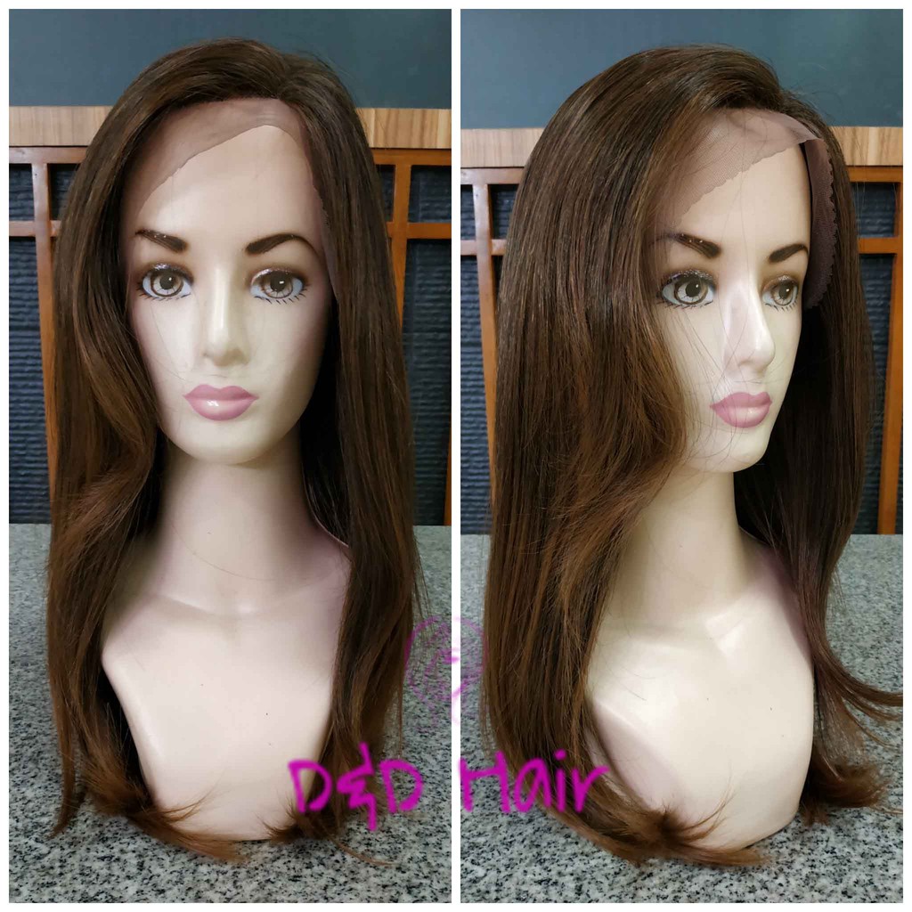 Wig Rambut - D&D1779 - Lightbrown - Front Lace Wig