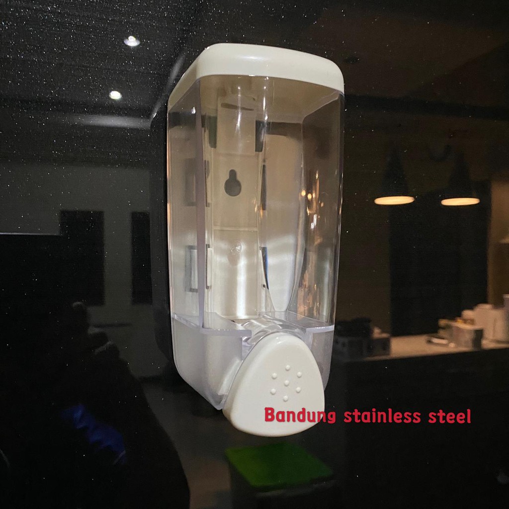 soap dispenser 300 ml single tempat sabun cair plastik tebal murah unik lucu