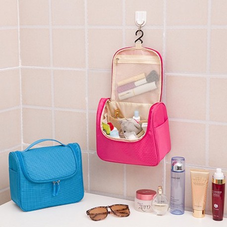 Tempat Penyimpanan Tas Kosmetik Make Up Traveling Organizer Pouch Unik Sabun Mandi Shampo Simpan Bar