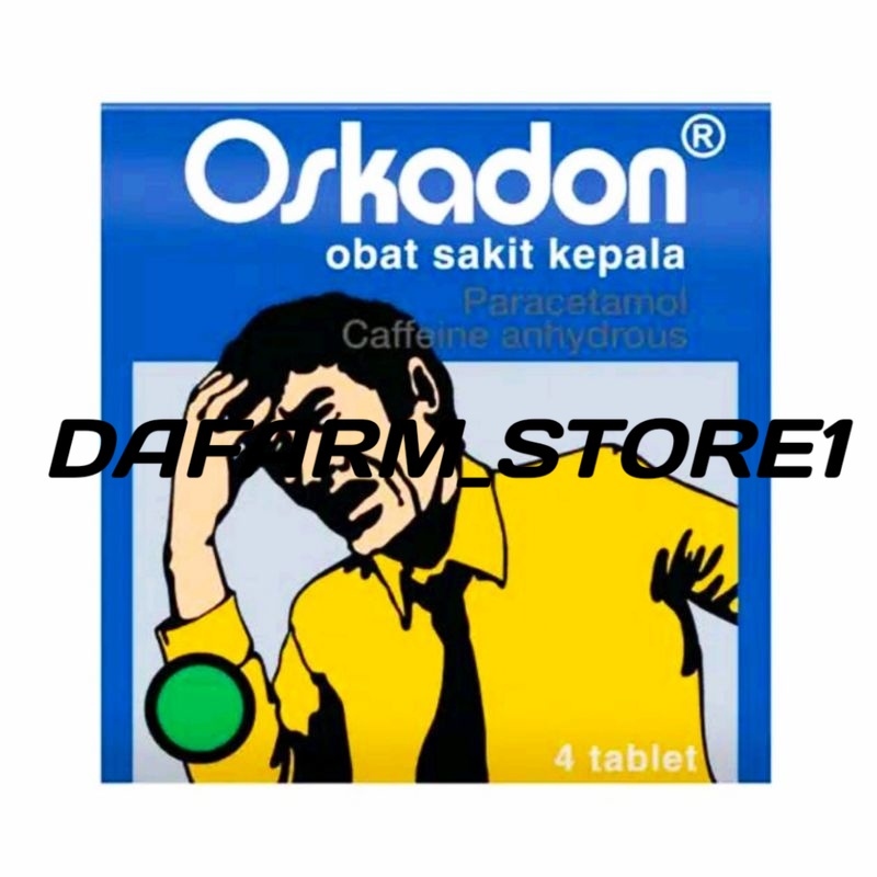 Oskadon Obat Sakit Kepala / Oskadon SP / Pereda Nyeri Pinggang dan Punggung