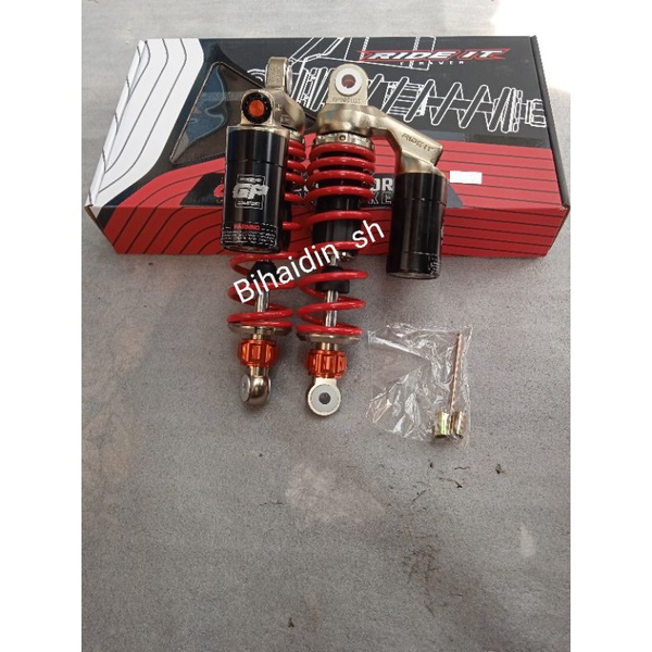 shock ride it gp pro 299 280/320mm click rebound(terbaru) vega,jupiter z/z1,fiz r,rx king-3