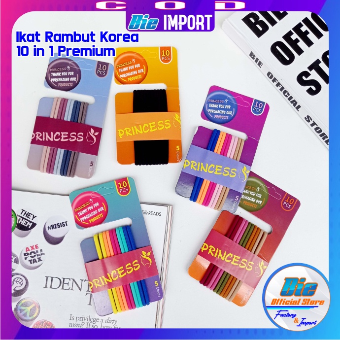 Ikat Rambut Korea 10 in 1Super Elastis Premium Best Seller