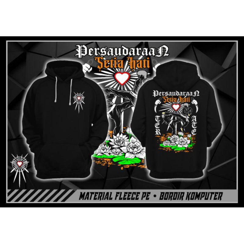 HOODIE PSHT BORDIR JAKET PSHT JAKET PRIA HOIDIE JAKET KEREN