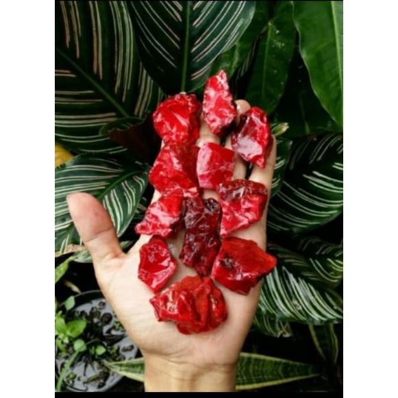bahan batu rubah merah original banyuwangi