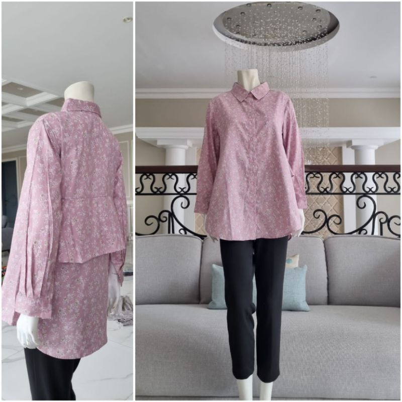Atasan Blus Kemeja Kayla edness