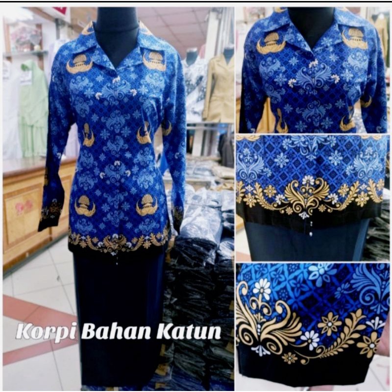 BAJU KORPRI WANITA DAN PRIA TERBARU || Seragam korpri terbaru 2022 ||Atasan korpri pria dan Wanita