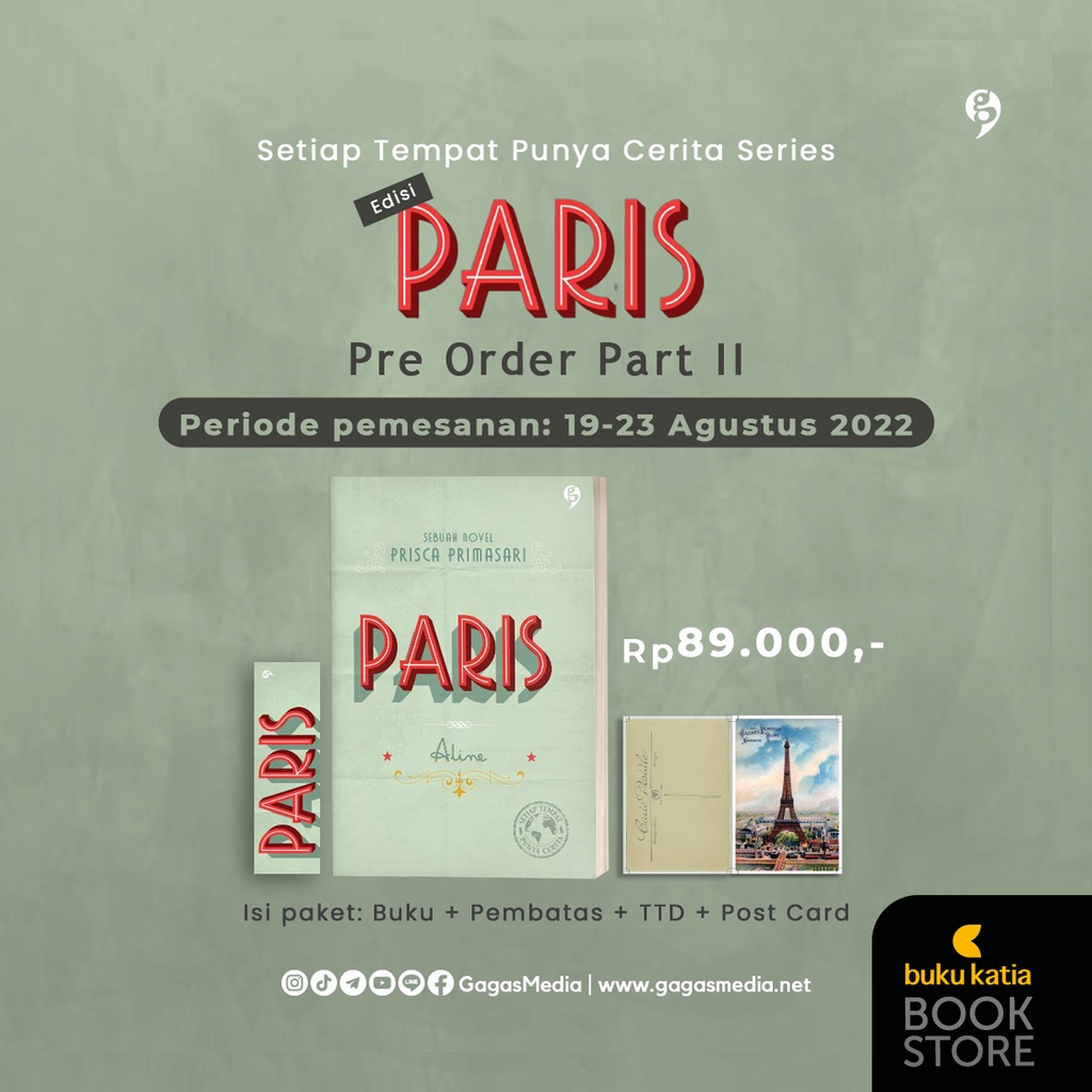 NOVEL PARIS - Prisca Primasari