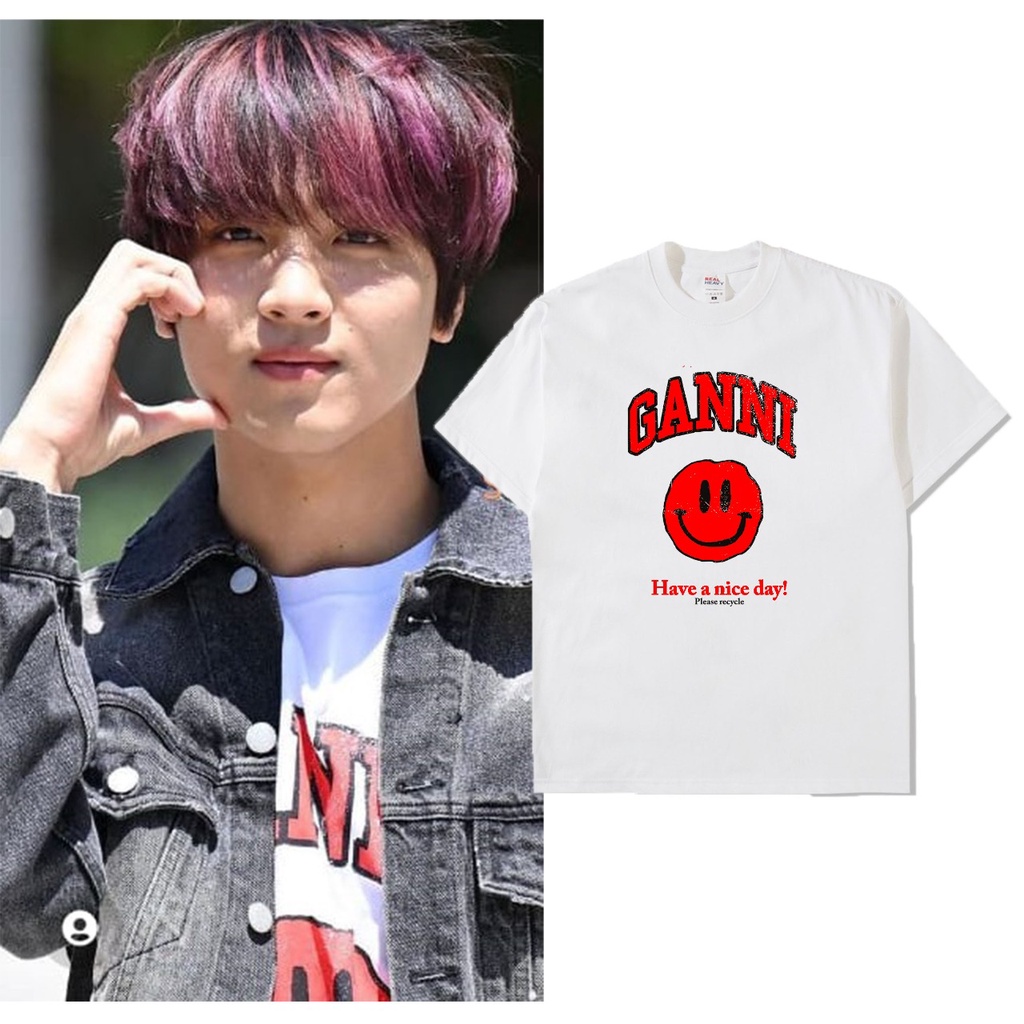 Kaos nct 127 haechan smile have a nice day