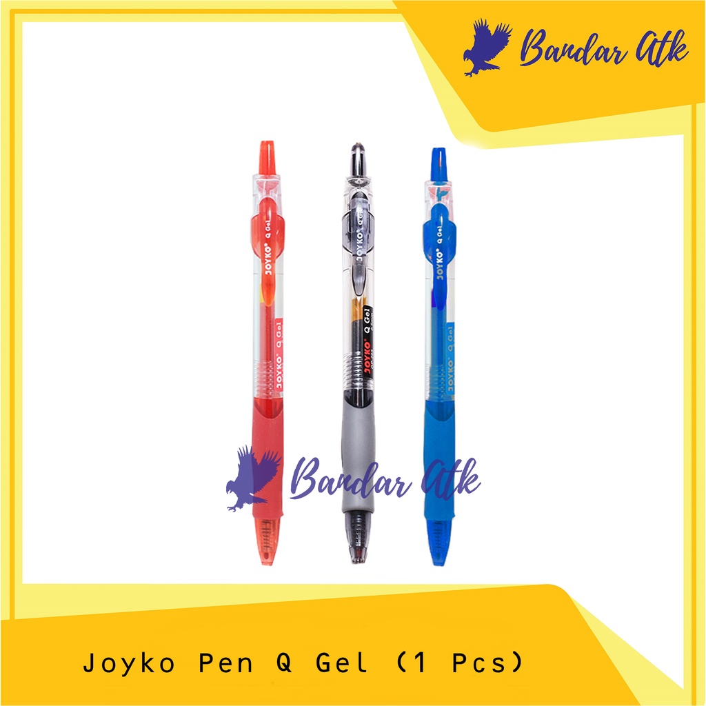 

Pulpen Gel Joyko GP 265 Q Gel 0.5mm Pulpen Joyko Q Gel [1 PCS]