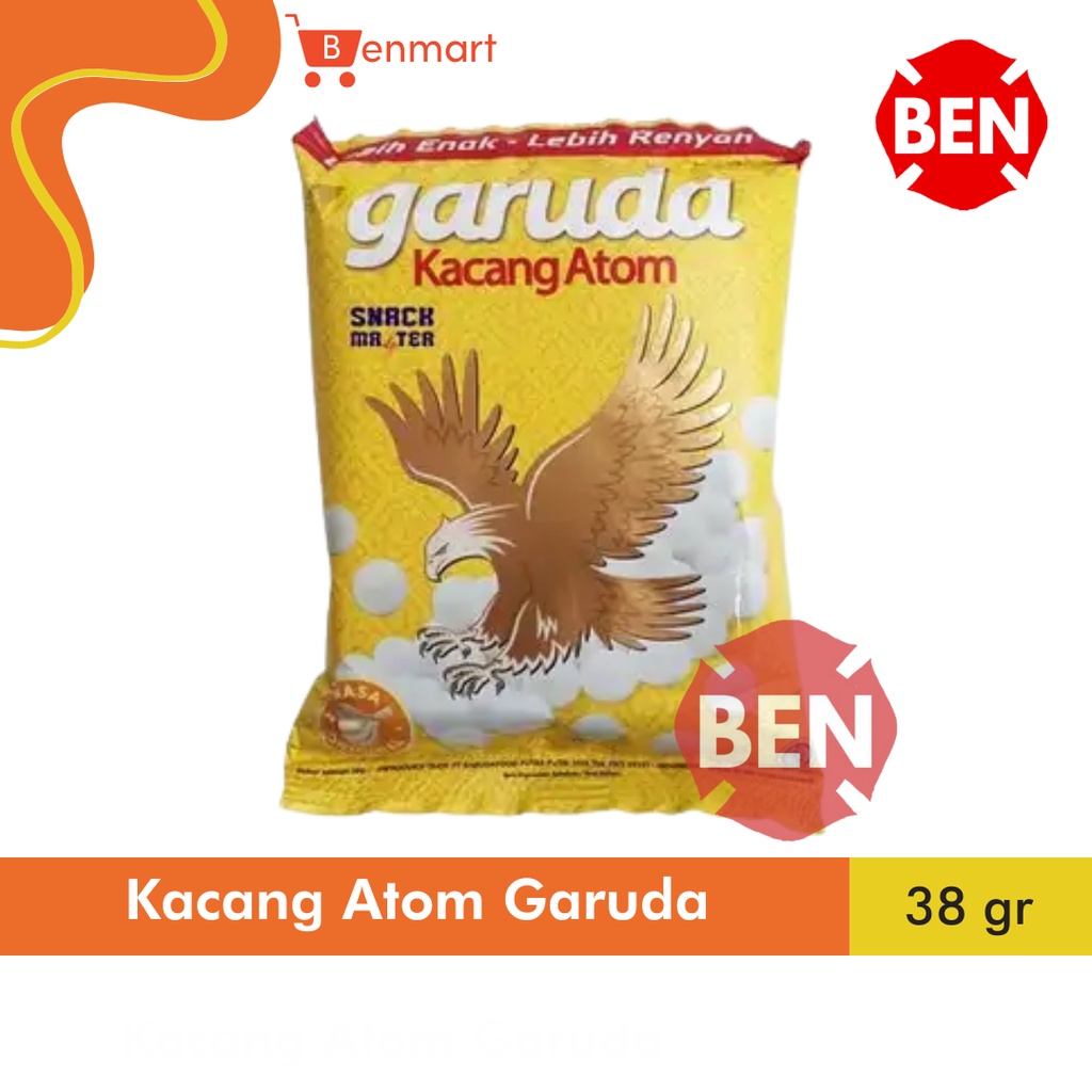 Jual Kacang Atom Garuda G Gr G Gr Sukro Besar Jumbo Shopee Indonesia