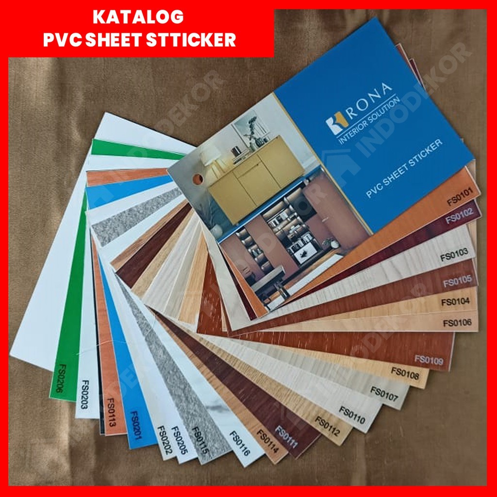 

KATALOG PVC SHEET STICKER