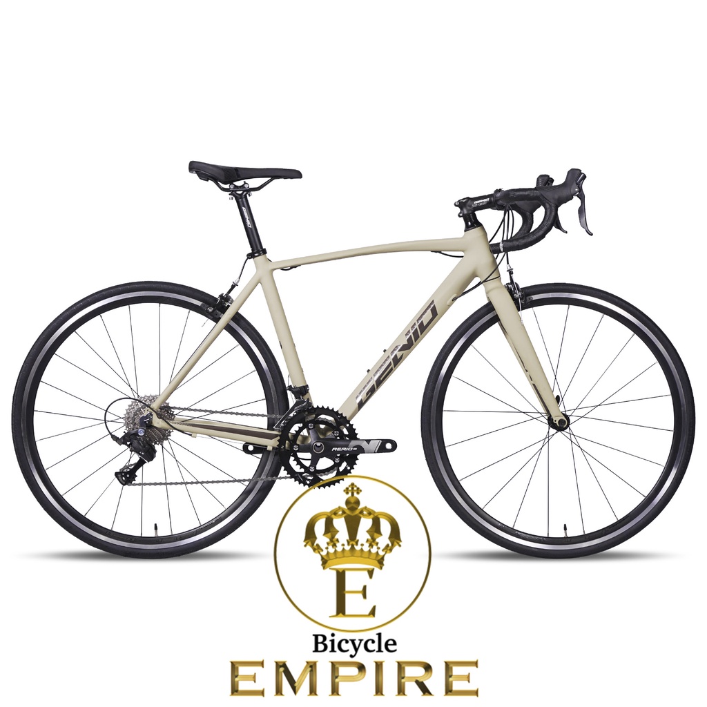 Fullbike Sepeda Balap Roadbike Genio Aerio R1 10 Speed Rim Brake Alloy Bicycle Empire