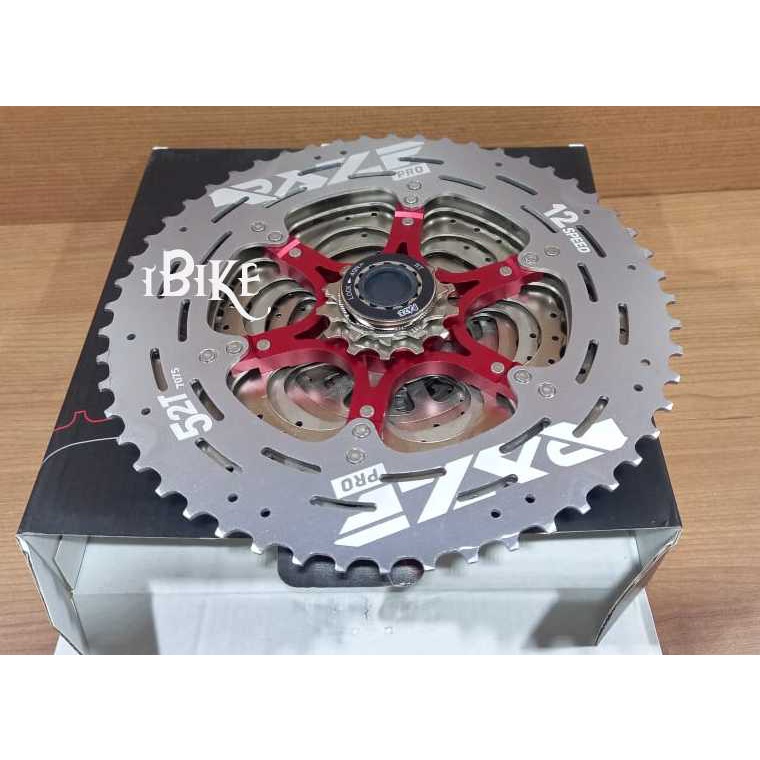 Sprocket Raze 12 speed 11 52 T untuk free hub model Slop bukan microspline