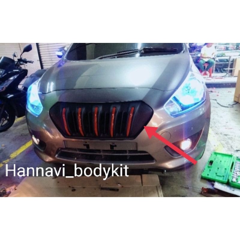 Grill datsun go+ panca 2014 2015 2016 Gril apollo datsun go lama