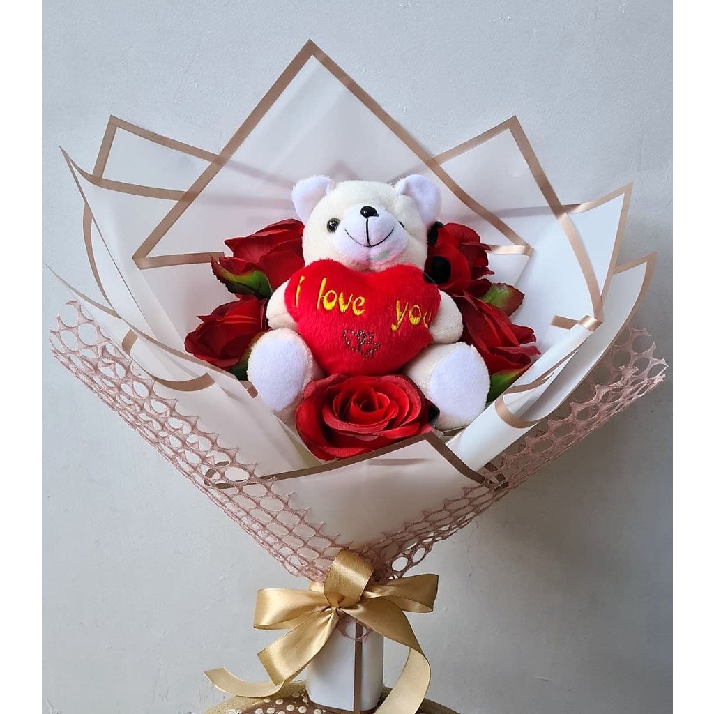Buket Valentine | Buket Bunga Ulang Tahun | Buket Mawar | Buket Bunga | Bunga Valentine