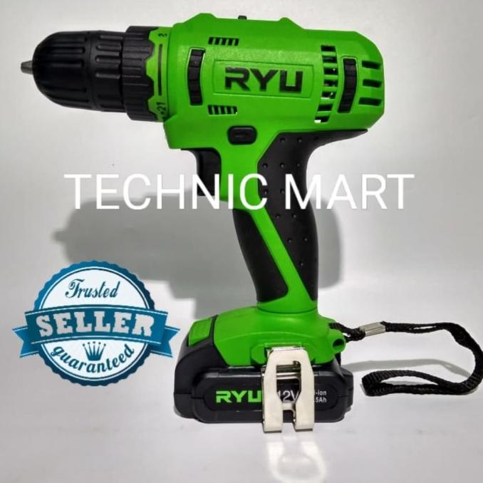 Bor Baterai /Cordless Drill 12V Ryu Rcd 12