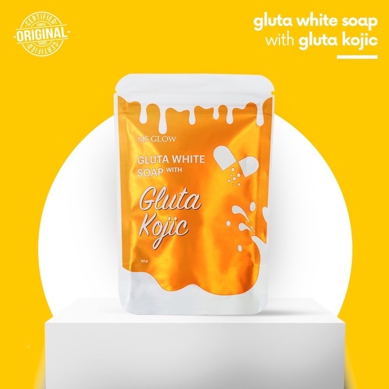 MS GLOW WHITENING SCRUB DAN WHITENING SOAP