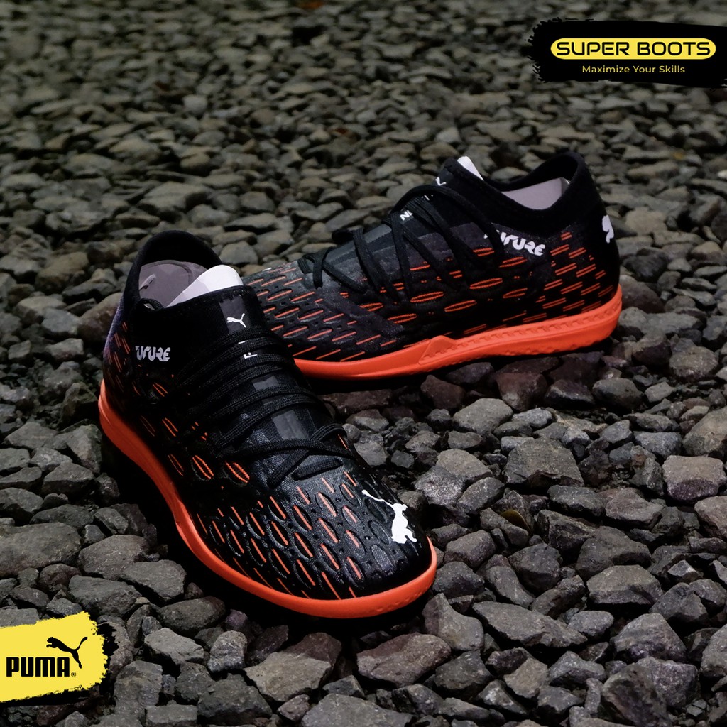 Sepatu Futsal Puma Future 6.3 Netfit IT - Black Original 10619301 08