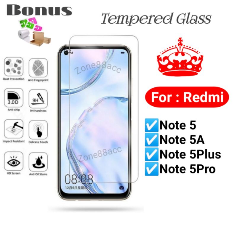 Antigores Tempered glass screen guard protector Redmi Note 5 5A 5plus 5pro A plus pro TG Bening Antiblue Spy Blue light Full Garskin Lensa Lens Pelindung Layar Kamera ceramic kaca