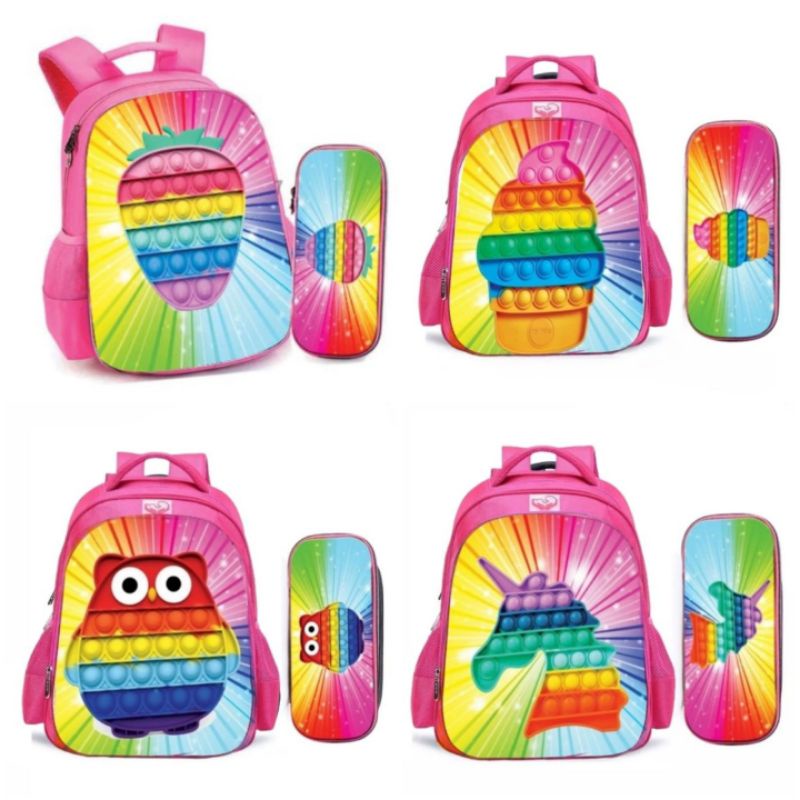 Tas ransel anak sekolah Sd pop it