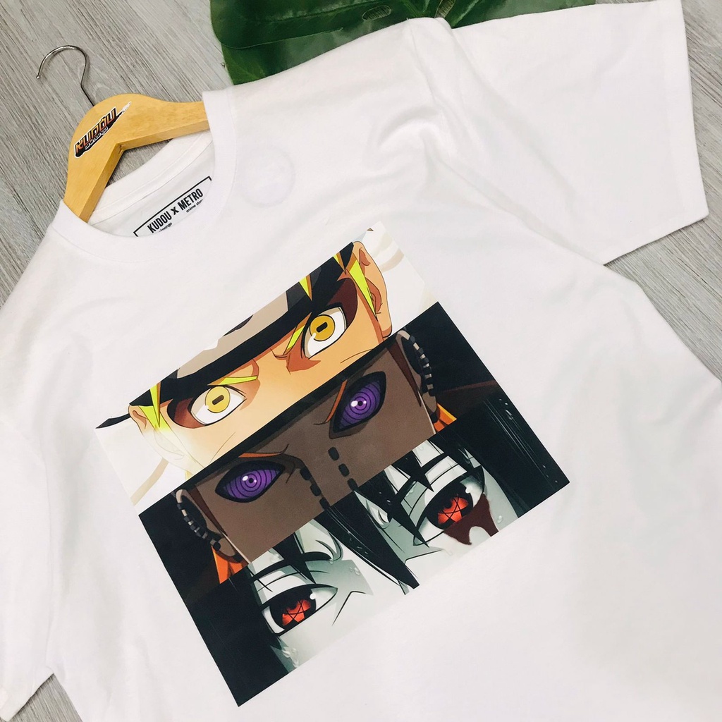 Tshirt streetwear Naruto Pain Itachi Eyes Anime Manga Unisex