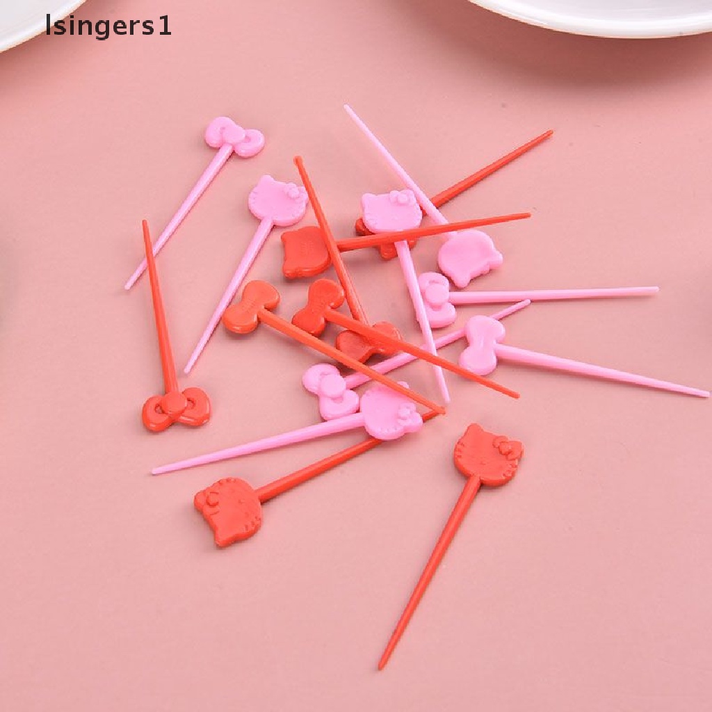 (lsingers1) Garpu Buah / Snack / Kue / Dessert Desain Kartun Untuk Dekorasi