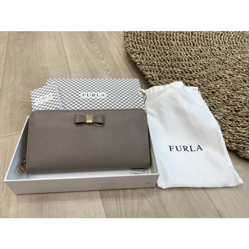 PRELOVED - Furla Zipper Long Wallet