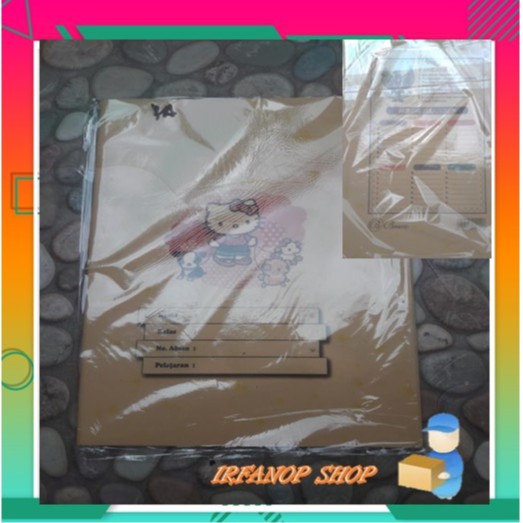 

Sampul Buku Tulis Coklat Karakter Ukuran Kwarto