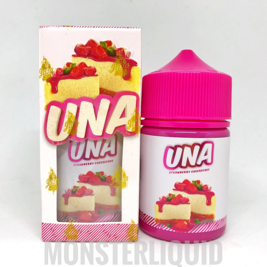 UNA STRAWBERRY CHEESECAKE BY IDJ X VAPORKING 3MG 60ML