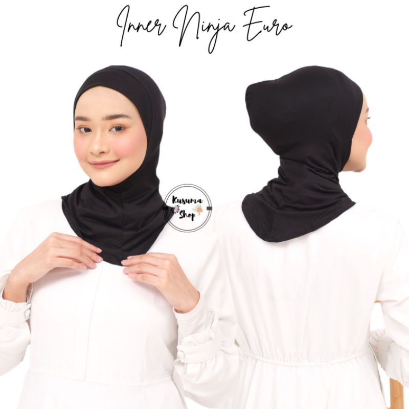 Daleman/inner hijab ninja tanpa sleting/Ninja Euro