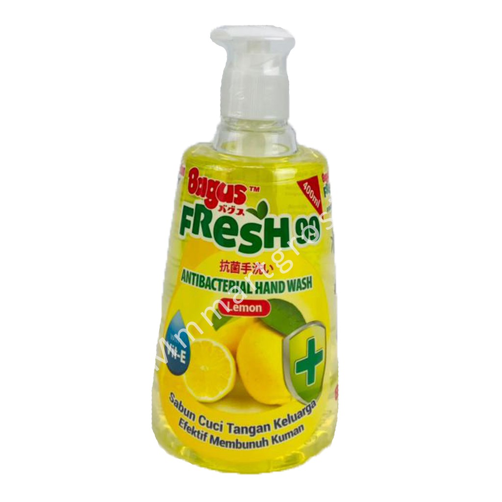 Bagus Fresh99 / Hand Wash Lemon / Sabun Cuci Tangan / 400ml