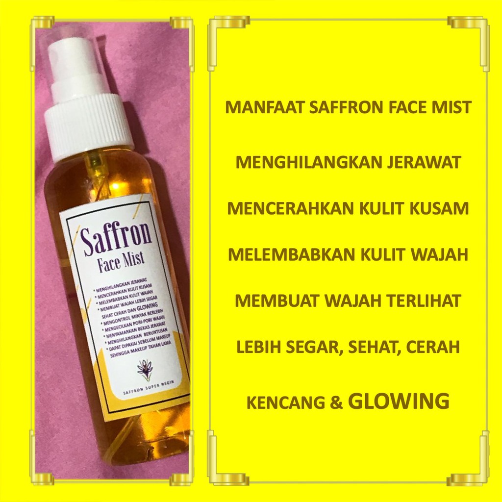 SAFFRON FACE MIST 100 ML SAFRON FACE MIST ORI