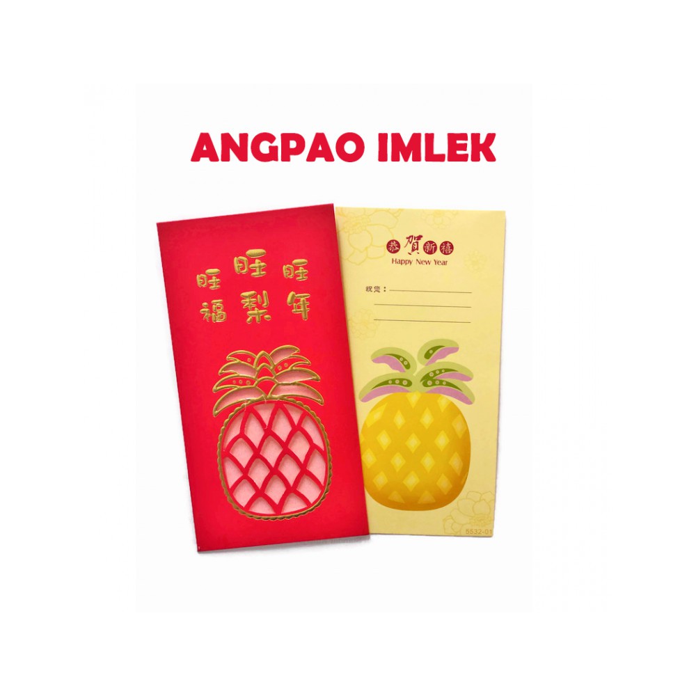 

Angpao Imlek Premium Amplop Cina Murah + Kartu Ucapan Pineapple 1 pcs - 56.85