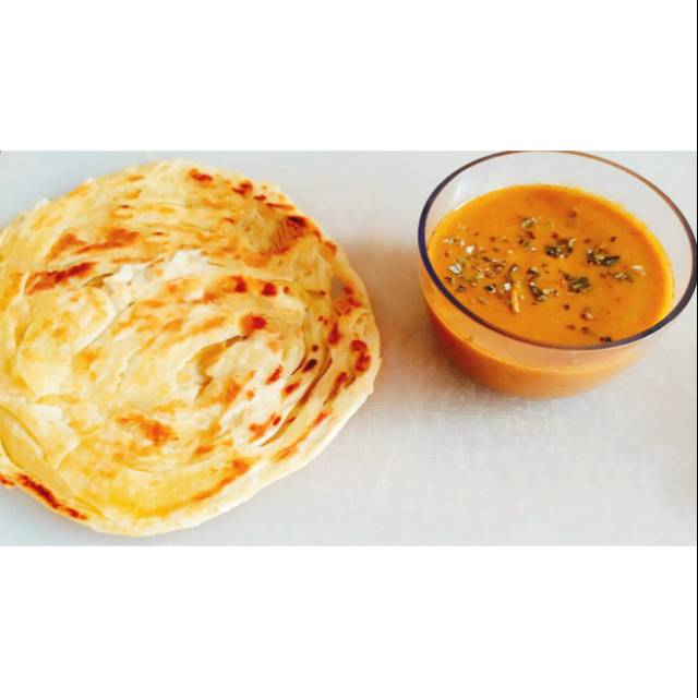 

Roti canai + kare