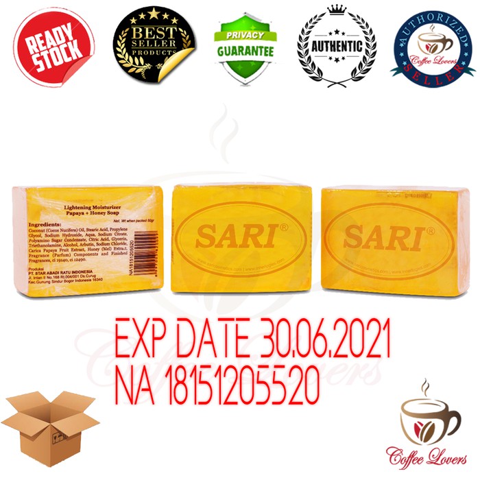 

SABUN SARI SILVER SERIES PAPAYA PLUS HONEY SOAP